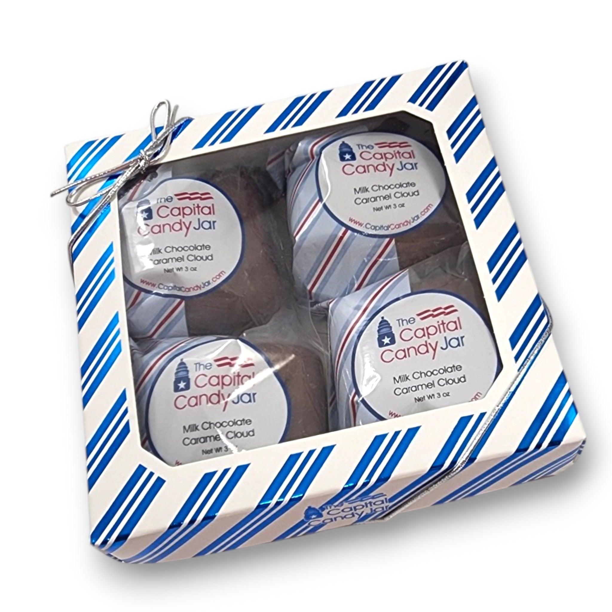 Chocolate Caramel Cloud Gift Box (4 Clouds) – Capital Candy Jar