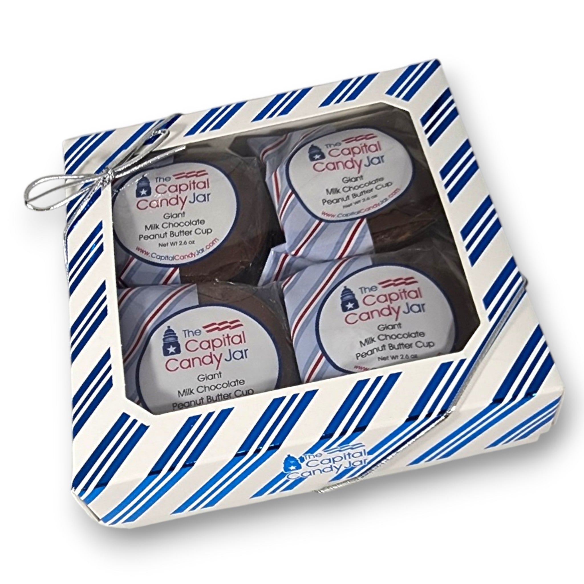 Giant Peanut Butter Cups (4 cups) – Capital Candy Jar