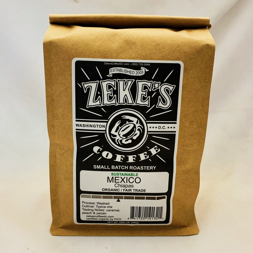 Zeke's Coffee (1lb Bag) Capital Candy Jar