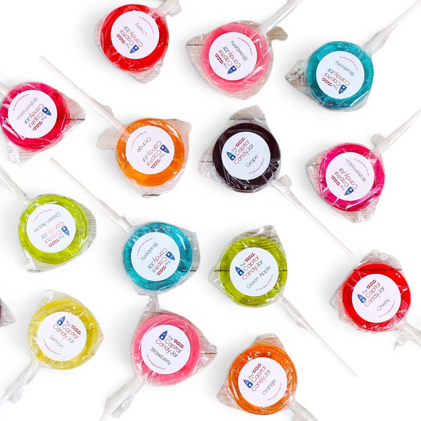 Lollipop Assortment (pack of 6) – Capital Candy Jar