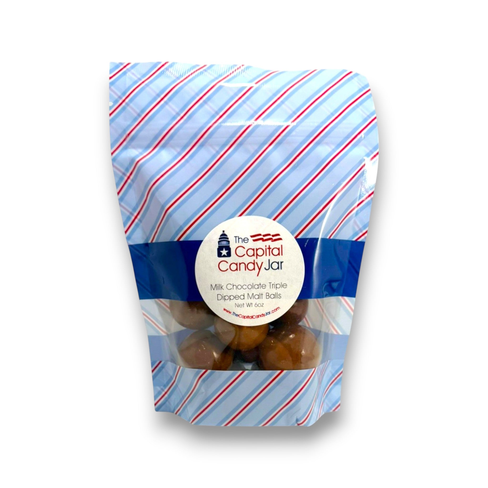 Milk Chocolate Triple Dipped Malt Balls – Capital Candy Jar
