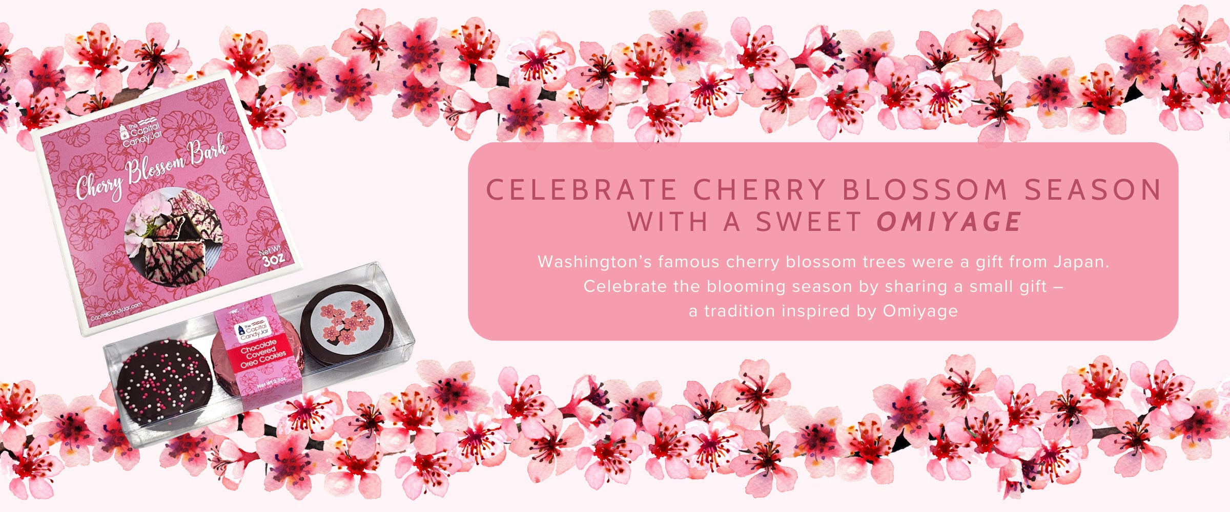 DC Omiyage: Cherry Blossom Gifts from Washington – Capital Candy Jar