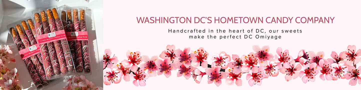 Washington DC's Hometown Candy Company.  Handcrafted in the heart of DC, our sweets make the perfect DC Omiyage.
