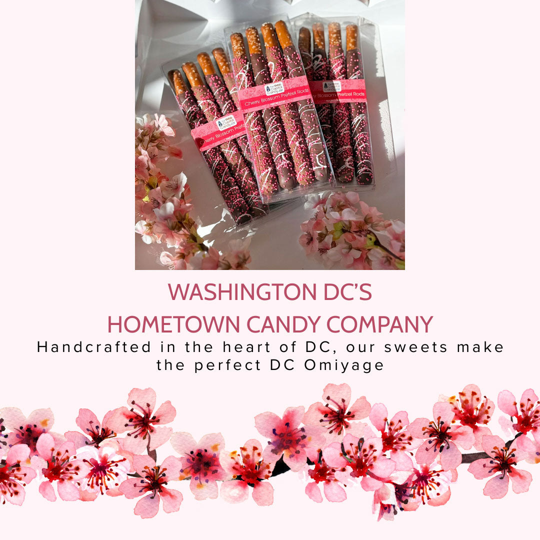Washington DC's Hometown Candy Company.  Handcrafted in the heart of DC, our sweets make the perfect DC Omiyage.