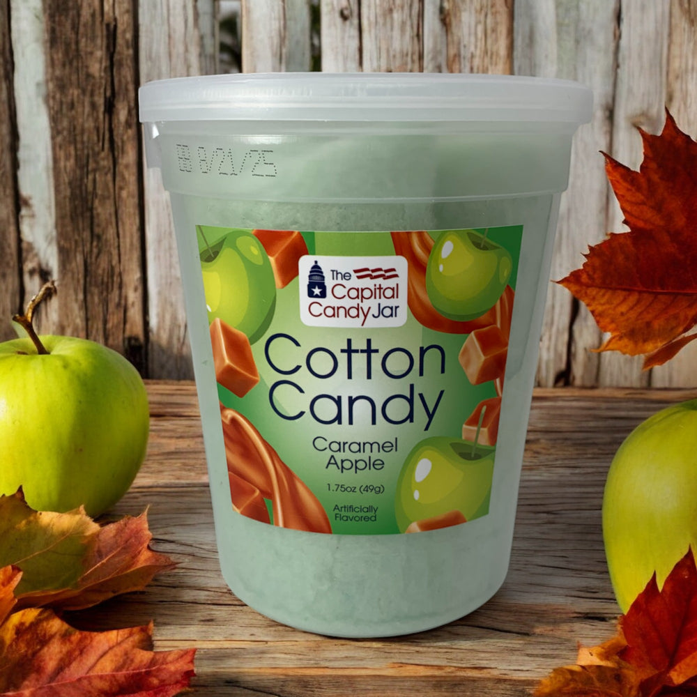 Cotton Candy-Caramel Apple (1.75oz)