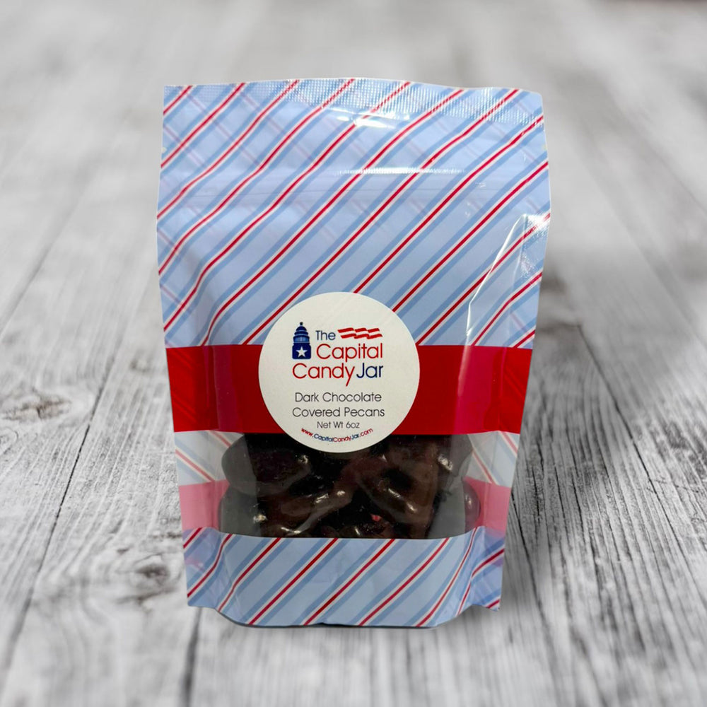 Dark Chocolate Covered Pecans