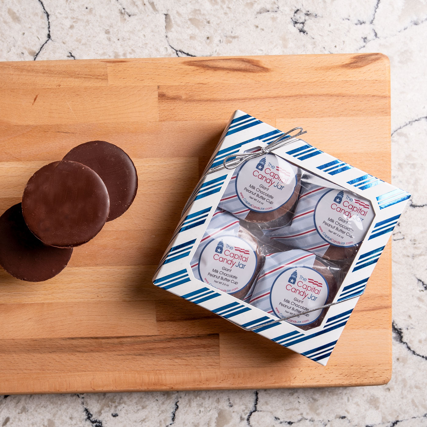 Giant Peanut Butter Cups (4 cups)