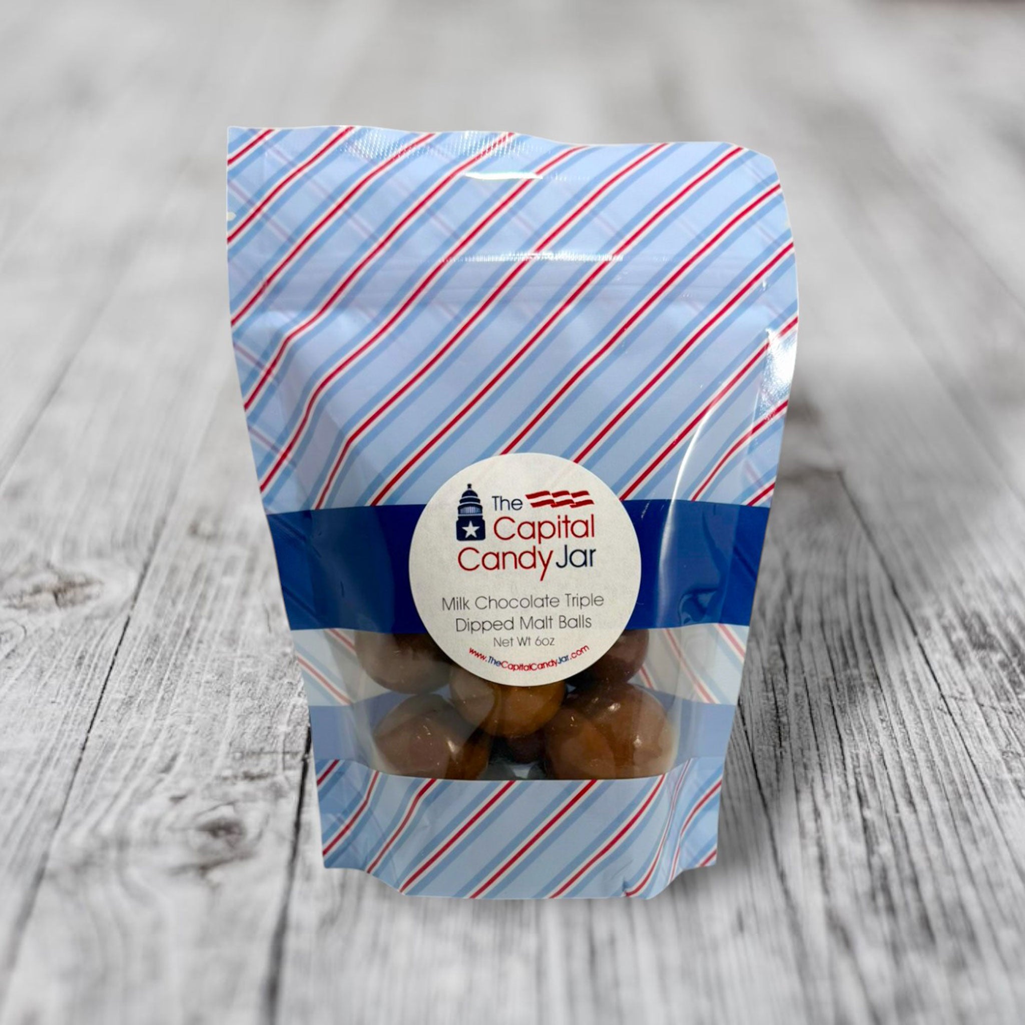 Milk Chocolate Triple Dipped Malt Balls – Capital Candy Jar