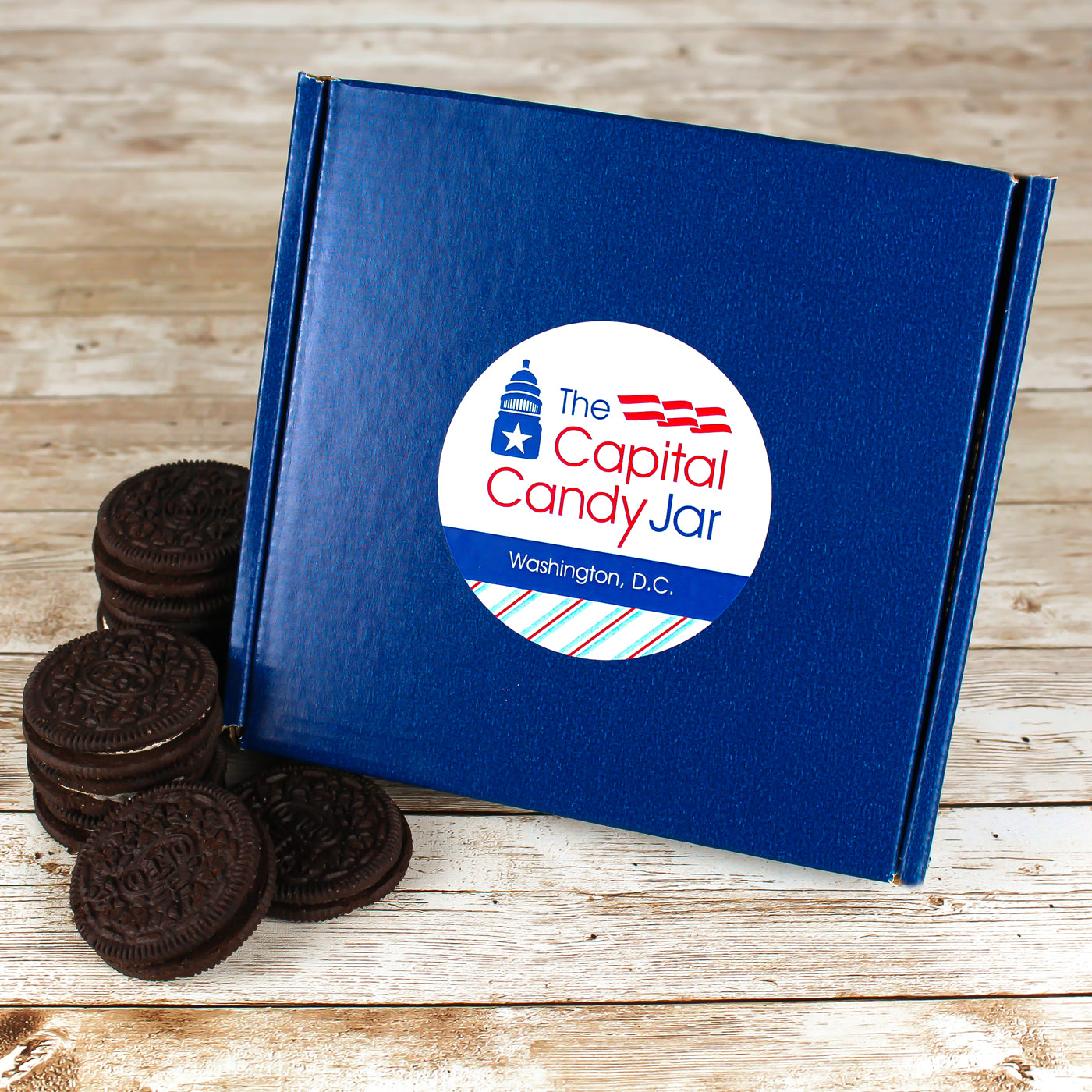 Chocolate Covered OREO® Cookies-Patriotic – Capital Candy Jar